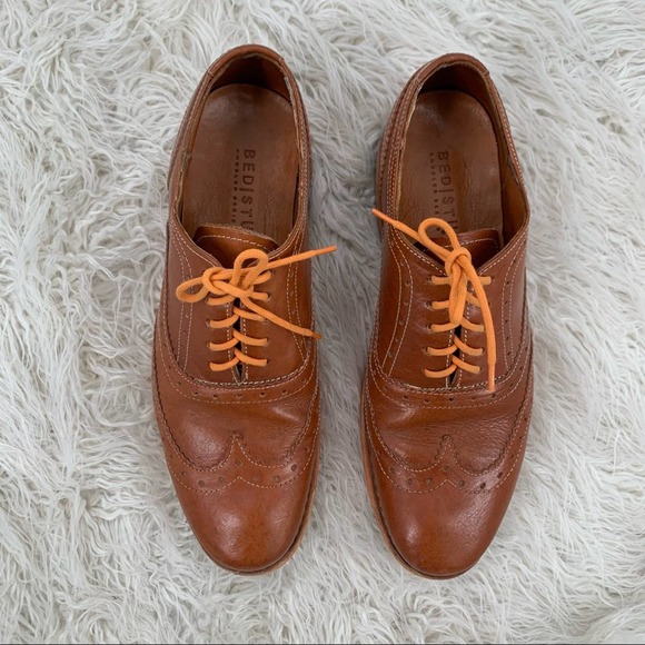 Bed Stü Brown Oxford Bovine Leather Shoes Men’s Size 8 main image 9